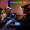 AIMSA RGB Gaming Mouse Pad Extended, Large Led Mousepads Non-Slip Rubber Base with 14 Lighting Modes, Computer Keyboard Mat