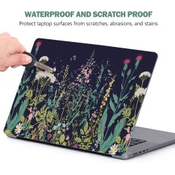 AIMSA Laptop Skin Sticker Decal, 12 13 13.3 14 15 15.4 15.6 inch Laptop Art Decal Protector Notebook Netbook PC Flowers Plants
