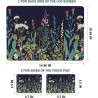 AIMSA Laptop Skin Sticker Decal, 12 13 13.3 14 15 15.4 15.6 inch Laptop Art Decal Protector Notebook Netbook PC Flowers Plants