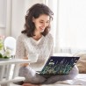 AIMSA Laptop Skin Sticker Decal, 12 13 13.3 14 15 15.4 15.6 inch Laptop Art Decal Protector Notebook Netbook PC Flowers Plants