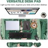 AIMSA Large Gaming Mouse Pad Set Keyboard Wrist Rest Support Mouse Pad, Ergonomic Memory Foam Multifunctional Extended Desk Mat