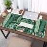 AIMSA Large Gaming Mouse Pad Set Keyboard Wrist Rest Support Mouse Pad, Ergonomic Memory Foam Multifunctional Extended Desk Mat