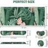 AIMSA Large Gaming Mouse Pad Set Keyboard Wrist Rest Support Mouse Pad, Ergonomic Memory Foam Multifunctional Extended Desk Mat