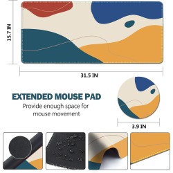 copy of AIMSA Large Gaming Mouse Pad Set Keyboard Wrist Rest Support Mouse Pad, Ergonomic Memory Foam Multifunctional Extended D