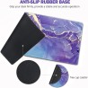 AIMSA Large Gaming Mouse Pad, XXL Keyboard Mouse Mat Extended Desk Pad with Stitched Edges, Durable Non-Slip Base Mousepad